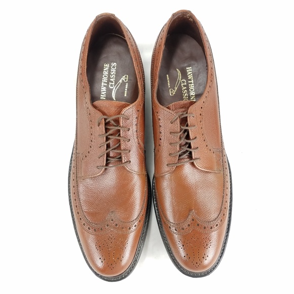 Hawthorne Shoes Hawthorne Classics Mens Brogue Oxford Derby Shoes